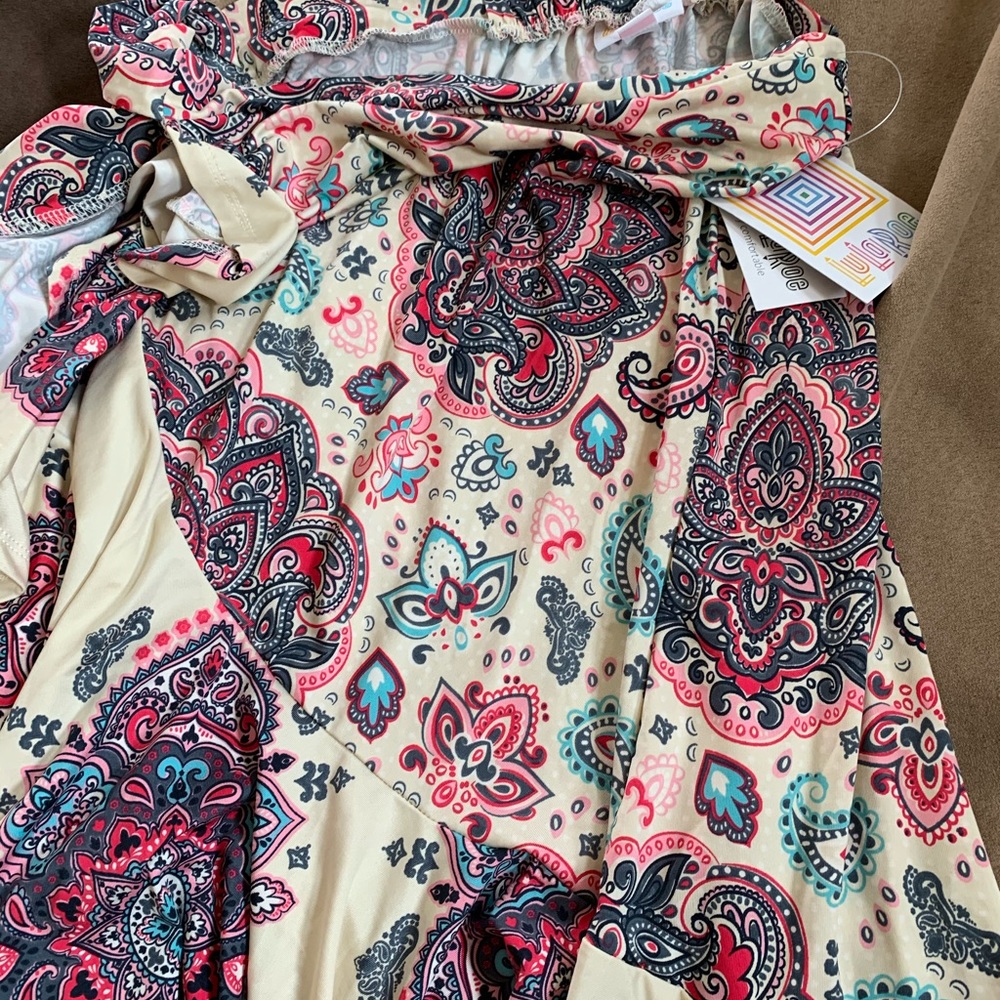 Paisley A-line Wrap Skirt